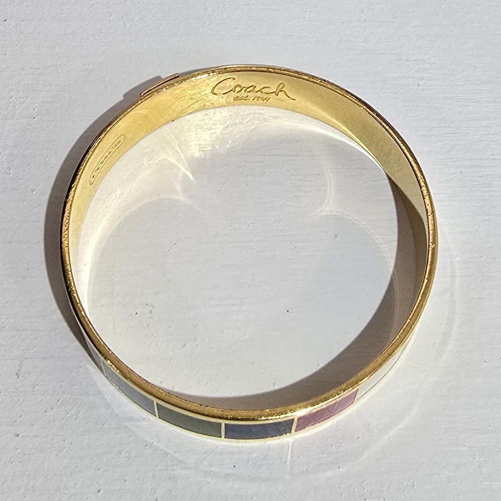 Coach Enamel Bracelet with Gold Accents - Picture 5 of 7